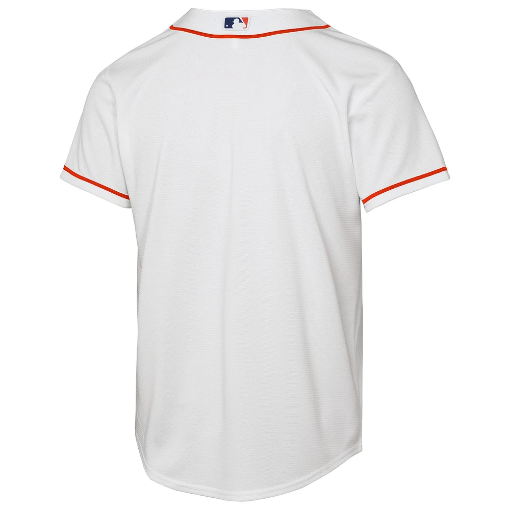Youth Nike  White Houston Astros Home Replica 2.0 Jersey
