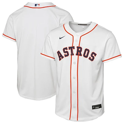Youth Nike  White Houston Astros Home Replica 2.0 Jersey