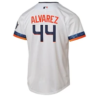 Youth Nike Yordan Alvarez White Houston Astros 2025 City Connect Limited Player Jersey