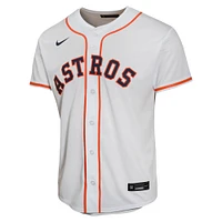 Maillot de joueur match à domicile Nike Yordan Alvarez pour jeunes des Astros Houston, blanc