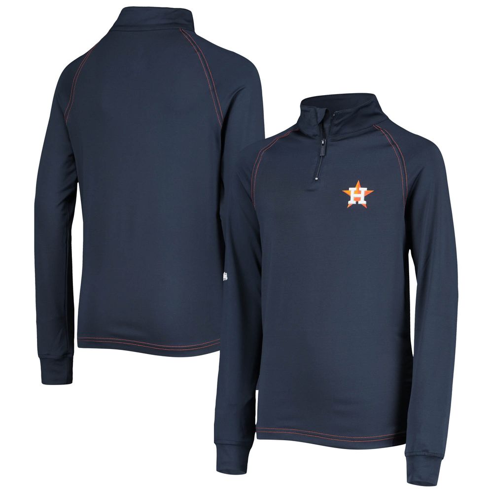 Stitches Houston Astros Mens Small Logo Polo Shirt