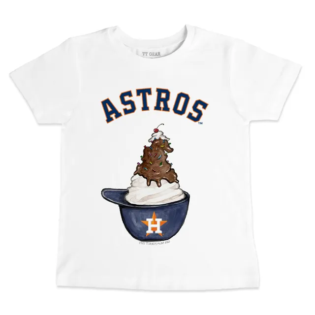 Lids Houston Astros Tiny Turnip Youth Stacked T-Shirt - Navy