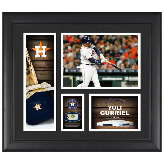 Yuli Gurriel Houston Astros Majestic Logo Official Name & Number T