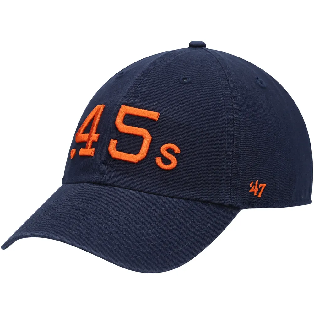 Lids Houston Colt .45's '47 Logo Cooperstown Collection Clean Up Adjustable  Hat - Navy