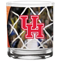 Houston Cougars 14oz. Basketball Glass