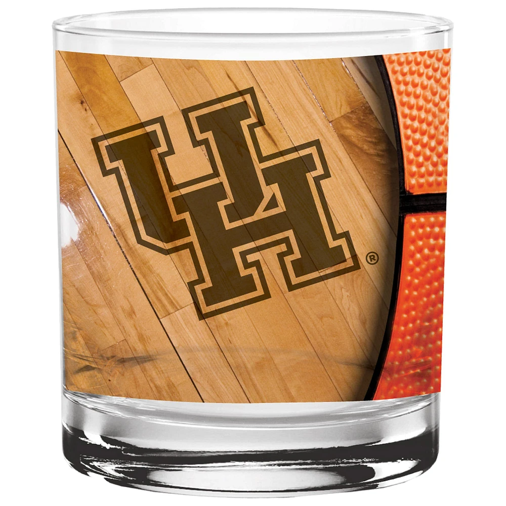 Houston Cougars 14oz. Basketball Glass