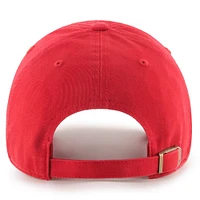 Men's '47 Red Houston Cougars 2025 NCAA Men's Basketball Tournament March Madness Final Four Clean Up Adjustable Hat