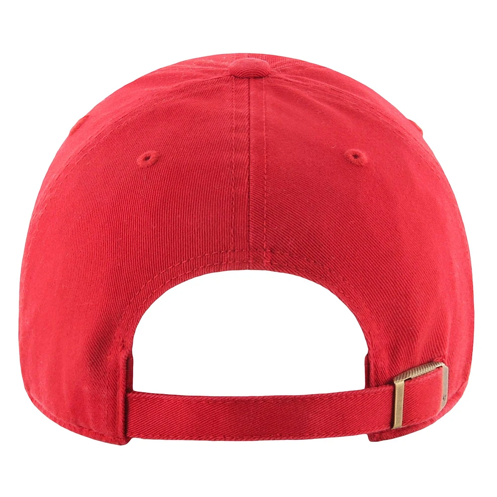 Casquette ajustable Clean Up '47 Red Houston Cougars pour hommes