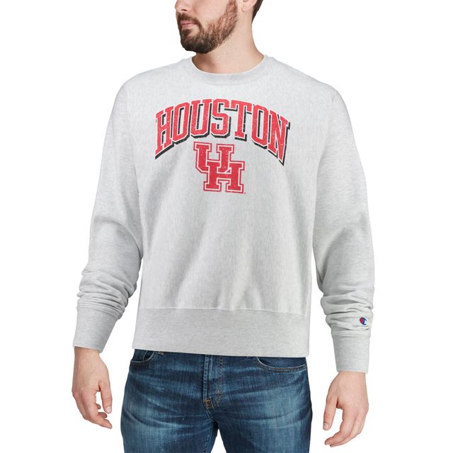 Chandail à enfiler armure inversée Champion Houston Cougars pour homme, gris, gris