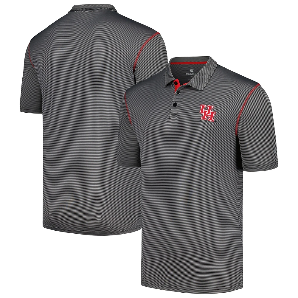 Polo Colosseum Houston Cougars Cameron noir pour homme