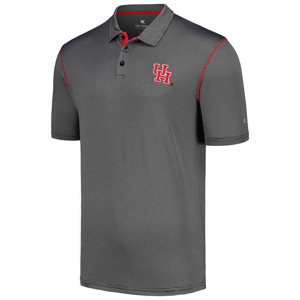 Polo Colosseum Houston Cougars Cameron noir pour homme