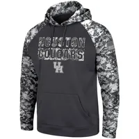 Sweat à capuche Colosseum Charcoal Houston Cougars OHT Military Appreciation Digital Camo pour homme