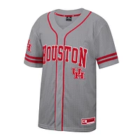 Maillot de baseball Free Spirited pour homme Colosseum Grey Houston Cougars