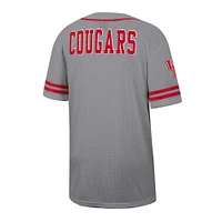 Maillot de baseball Free Spirited pour homme Colosseum Grey Houston Cougars