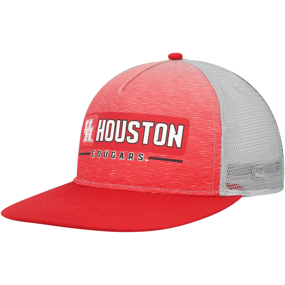 Lids Houston Cougars Colosseum Snapback Hat - Red/Gray
