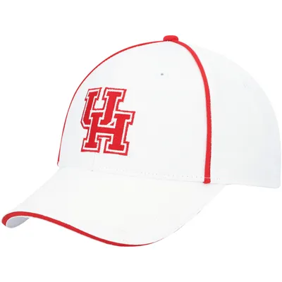 Casquette Colosseum Houston Cougars blanche Take Your Time Snapback pour homme