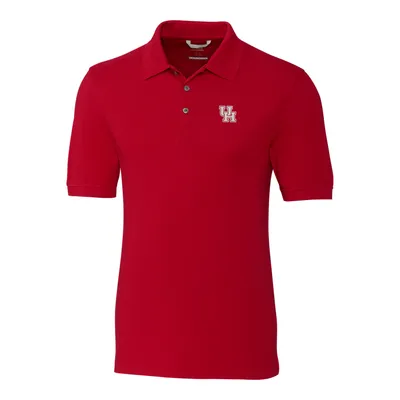 Houston Cougars Cutter & Buck Collegiate Big Tall Advantage DryTec Polo - Red