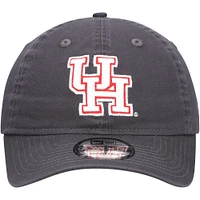 Men's New Era Graphite Houston Cougars Team 9TWENTY Adjustable Hat