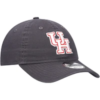 Men's New Era Graphite Houston Cougars Team 9TWENTY Adjustable Hat