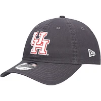 Men's New Era Graphite Houston Cougars Team 9TWENTY Adjustable Hat