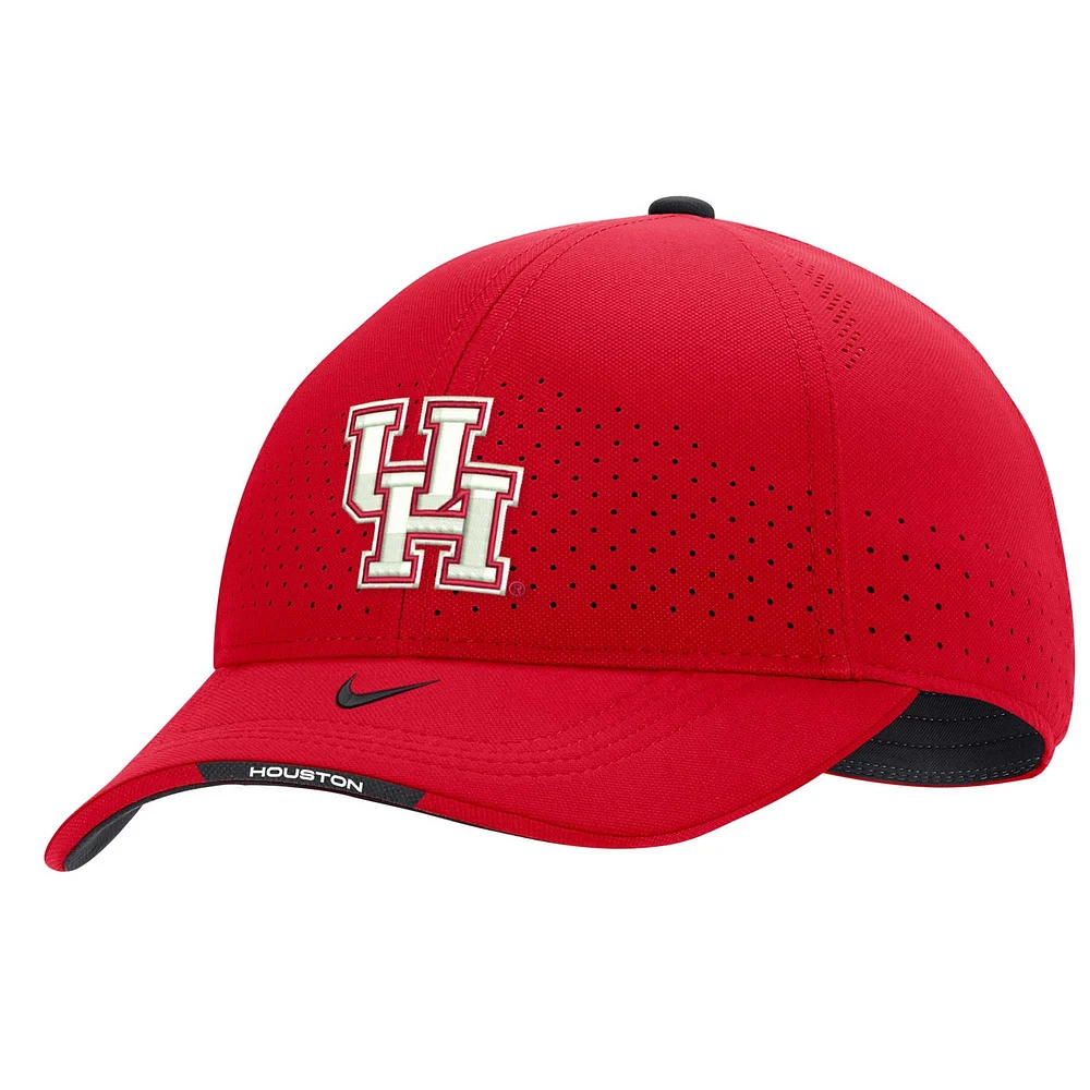 Casquette réglable Nike Houston Cougars 2022 Sideline Legacy91 Performance pour homme, rouge