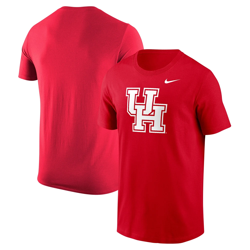 T-shirt Nike rouge avec logo Houston Cougars pour homme