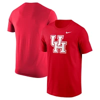 T-shirt Nike rouge avec logo Houston Cougars pour homme