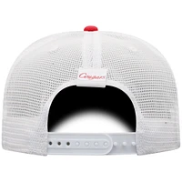 Casquette de camionneur ajustable Victory Baseline rouge/blanc pour homme Top of the World des Houston Cougars
