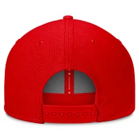 Casquette Snapback fondamentale Top of the World rouge des Houston Cougars pour hommes