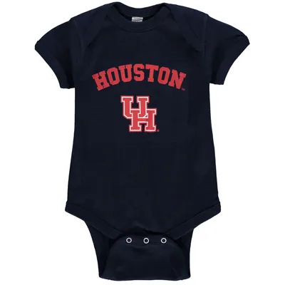 Houston Cougars Newborn & Infant Arch Logo Bodysuit - Navy