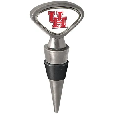 Houston Cougars Wine Stopper - Silver