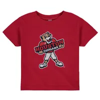 T-shirt rouge Houston Cougars Big Logo pour tout-petit