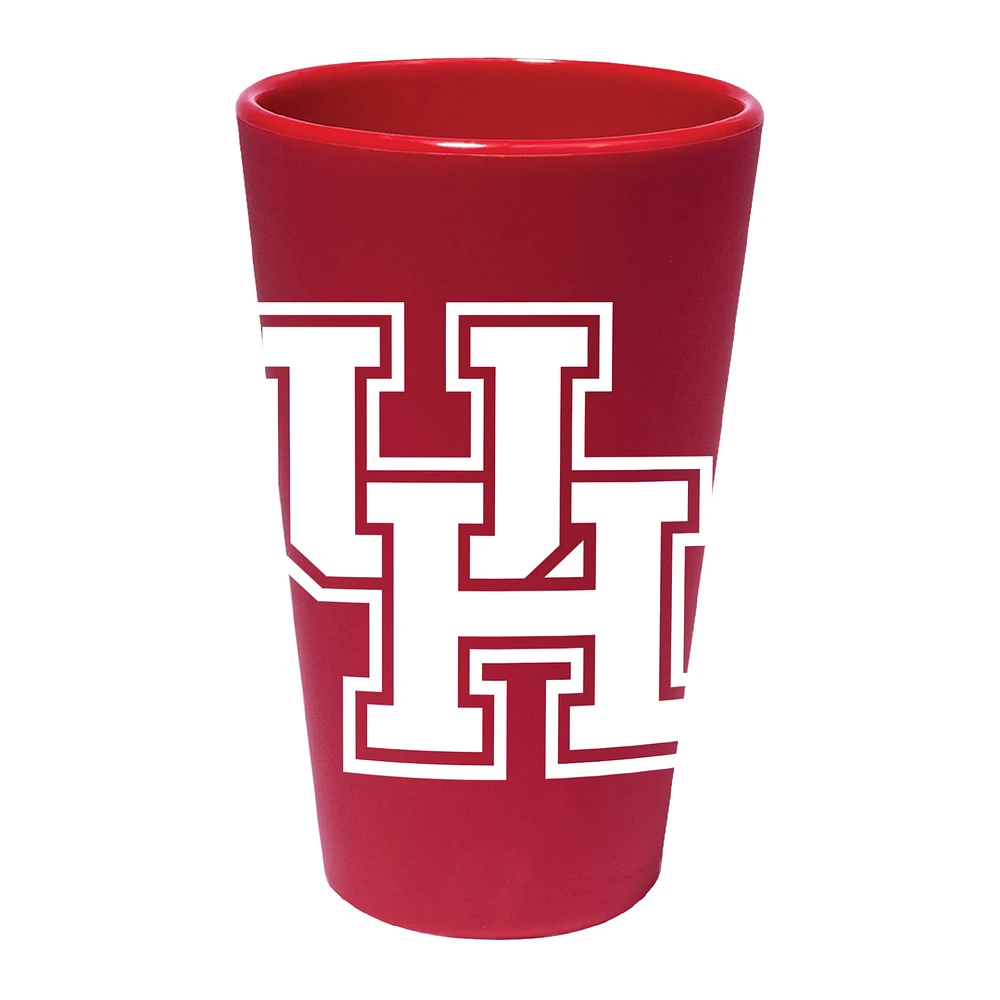 WinCraft Houston Cougars 16oz. Team Color Silicone Pint Glass