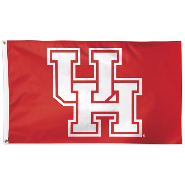 WinCraft Houston Cougars 3' x 5' Drapeau unilatéral avec logo