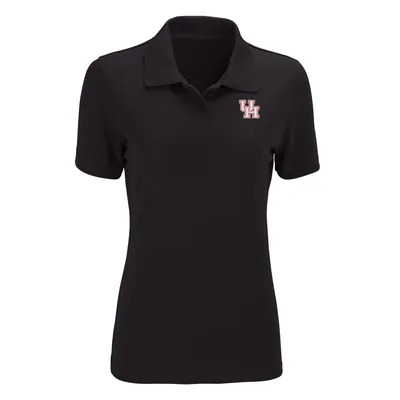 Houston Cougars Women's Vansport Omega Plus Tech Polo - Black