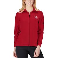 Women's Columbia Red Houston Cougars Team Give & Go Full-Zip Jacket