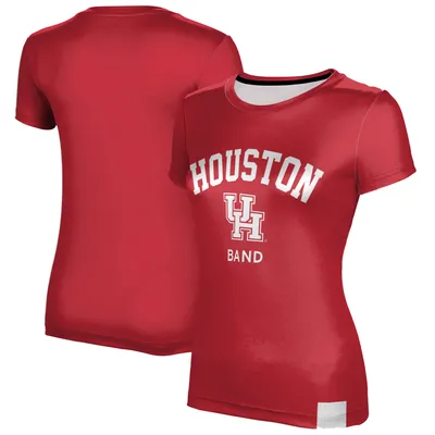 Houston Cougars Women's Band T-Shirt - Red