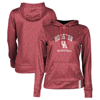Houston Cougars Women's Basketball Pullover Hoodie - Red