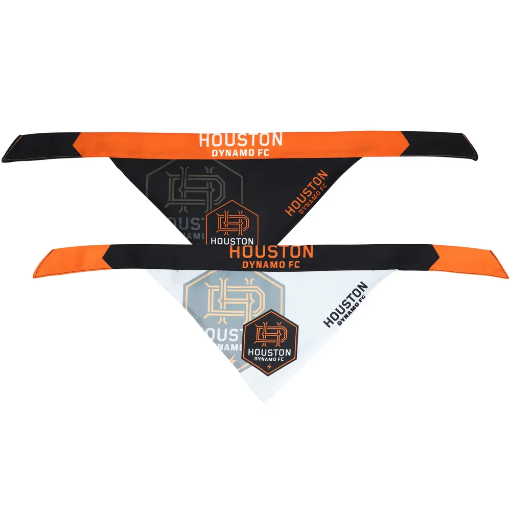 Little Earth Houston Dynamo FC Two-Pack Pet Bandana Set