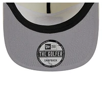 Men's New Era  Cream Houston Dynamo FC 2025 Kickoff Snapback Golfer Hat