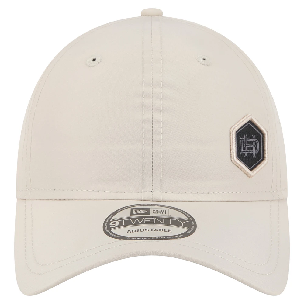 Men's New Era  Tan Houston Dynamo FC Active 9TWENTY Adjustable Hat