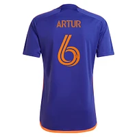 Men's adidas Artur Purple Houston Dynamo FC 2024 Still Holdin' Replica Player Jersey