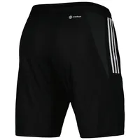 Short d'entraînement adidas Houston Dynamo FC 2023 On-Field AEROREADY noir pour homme