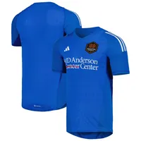 Men's adidas Blue Houston Dynamo FC 2023 Replica Goalkeeper Jersey