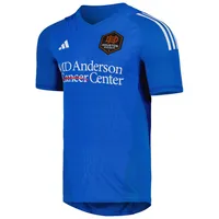 Maillot de gardien but adidas Houston Dynamo FC 2023 Replica bleu pour homme