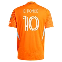 Men's adidas Ezequiel Ponce Orange Houston Dynamo FC 2025 Season 20 Authentic Player Jersey