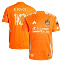 Men's adidas Ezequiel Ponce Orange Houston Dynamo FC 2025 Season 20 Authentic Player Jersey