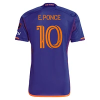 Men's adidas Ezequiel Ponce Purple Houston Dynamo FC 2024 Still Holdin' Authentic Player Jersey