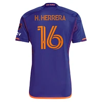 Men's adidas Héctor Herrera Purple Houston Dynamo FC 2024 Still Holdin' Authentic Player Jersey