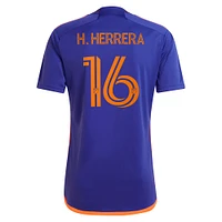 Maillot de joueur adidas Héctor Herrera violet Houston Dynamo FC 2024 Still Holdin' Replica pour homme